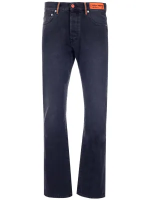 Heron Preston Logo Patch Jeans