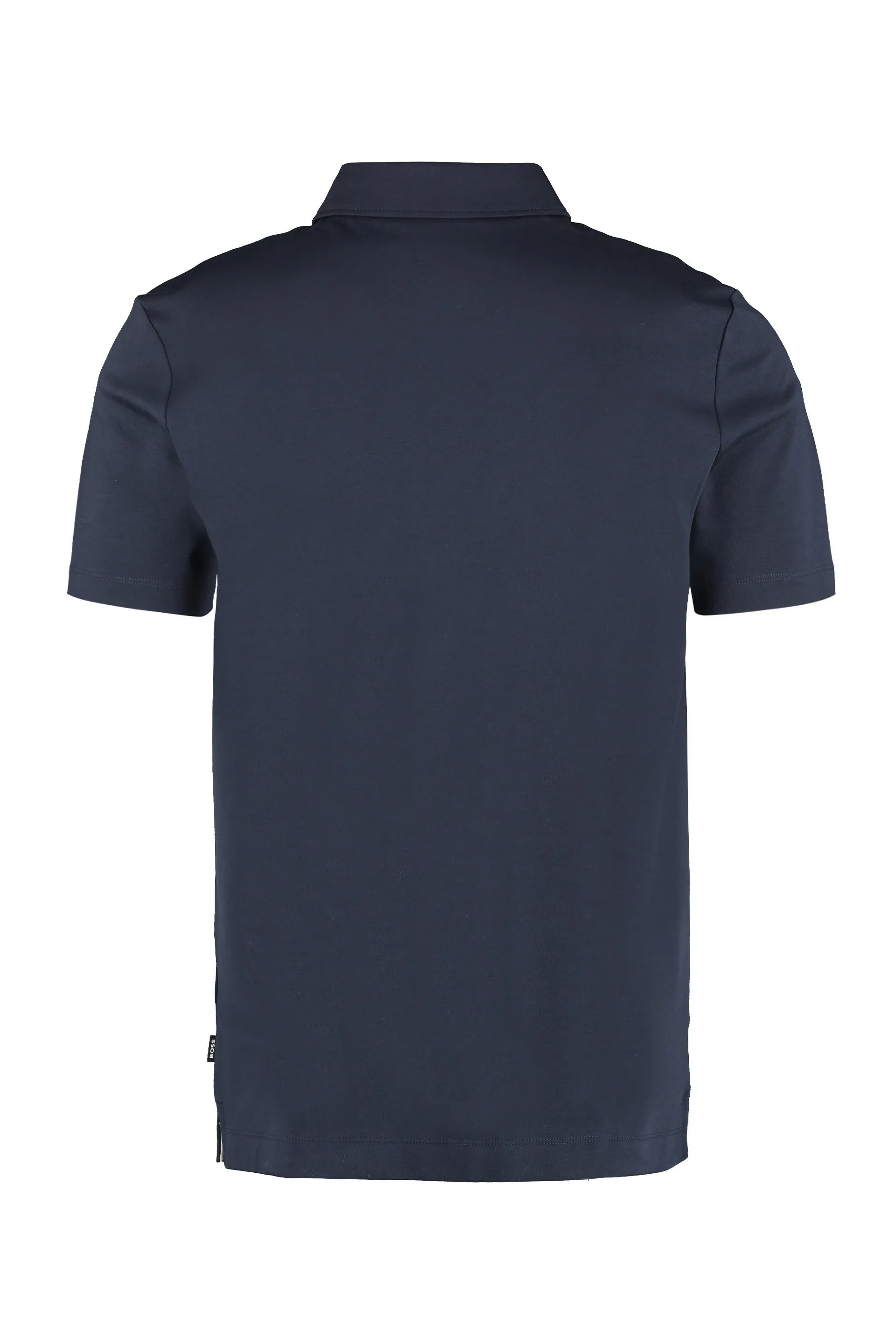 Hugo Boss Logo Print Short-Sleeved Polo Shirt