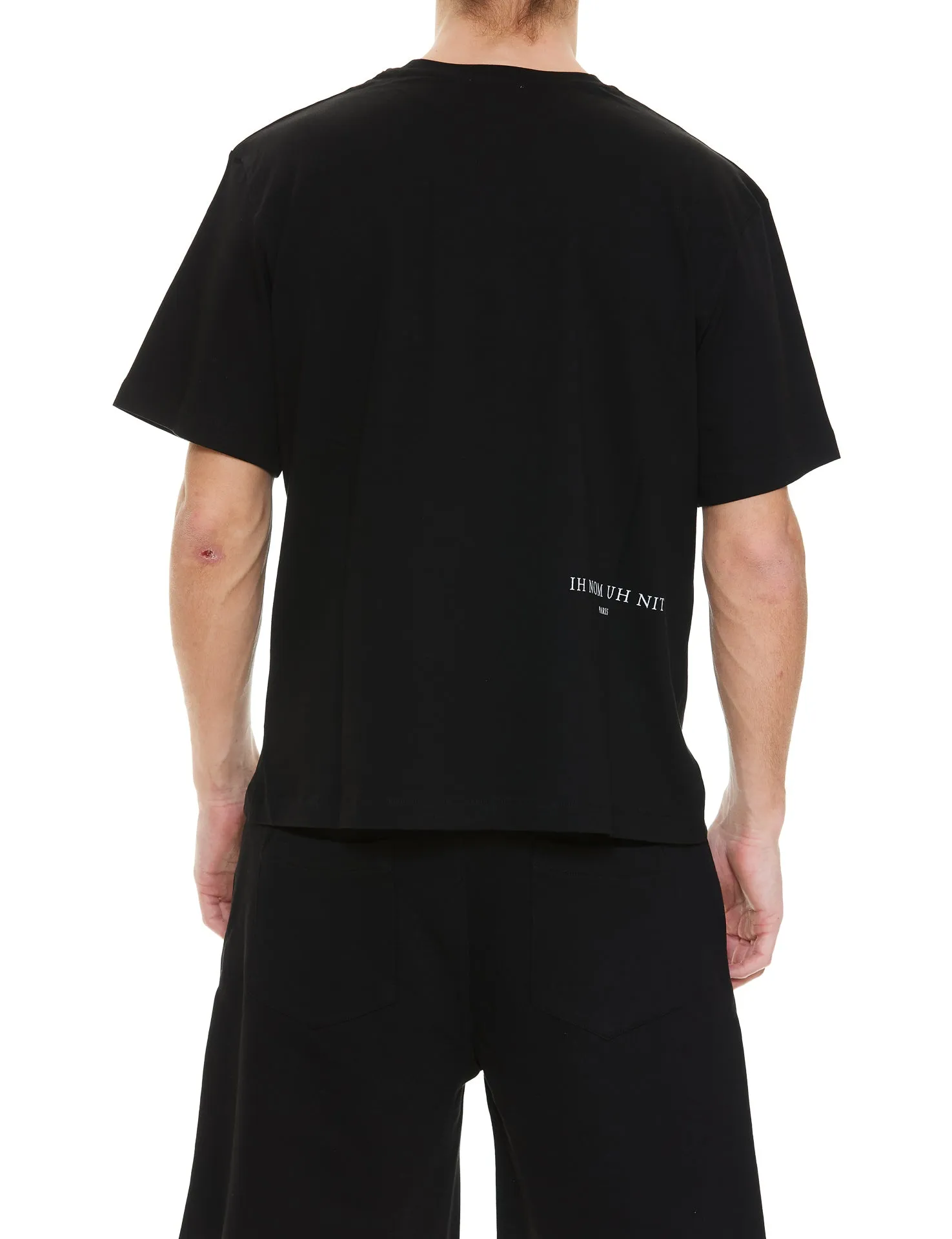 Ih Nom Uh Nit Graphic Printed Crewneck T-Shirt