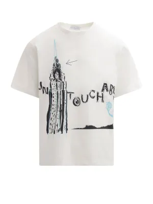 Ih Nom Uh Nit Logo Detailed Crewneck T-Shirt