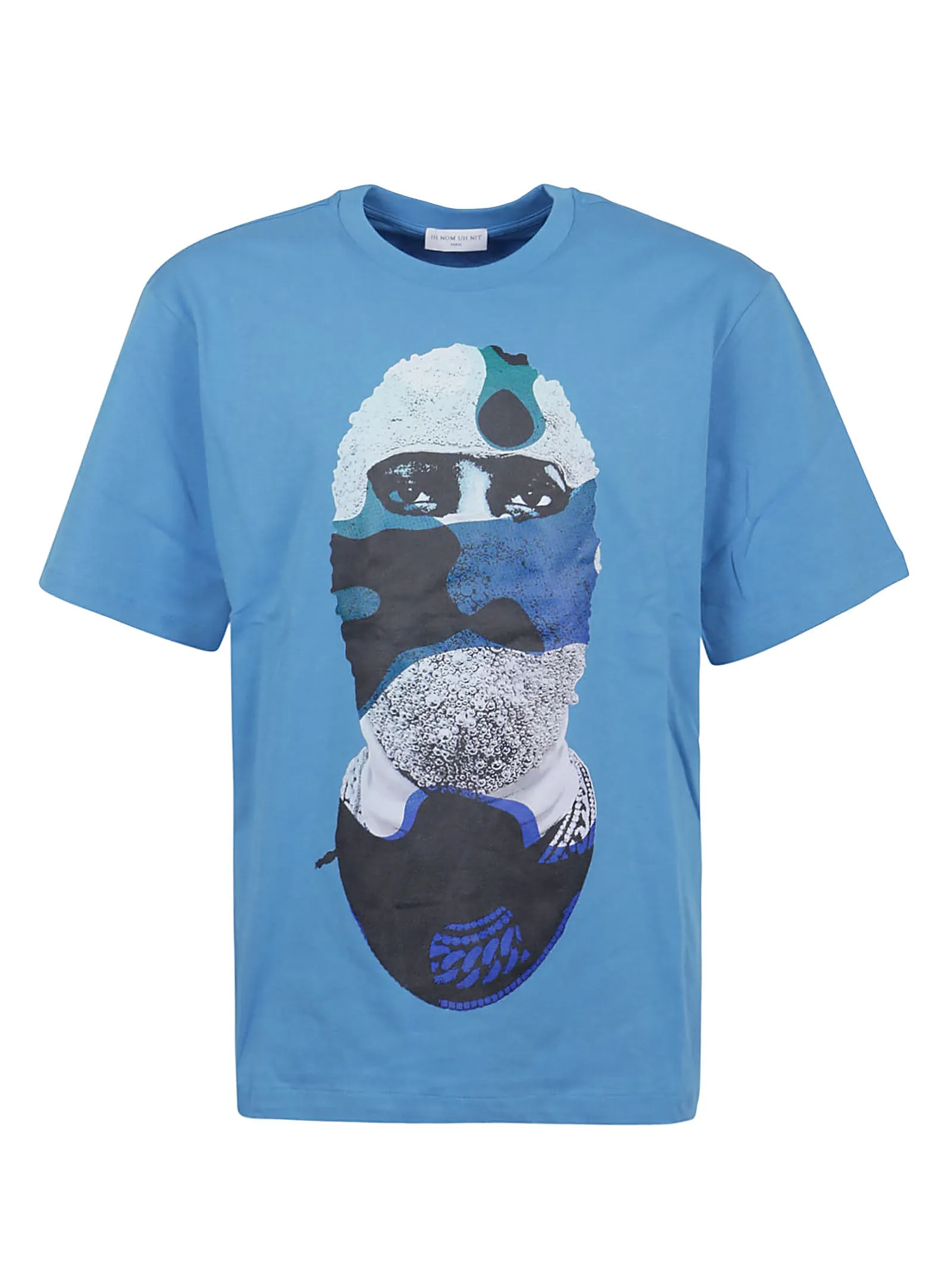 Ih Nom Uh Nit Mask On Slogan Printed Crewneck T-Shirt