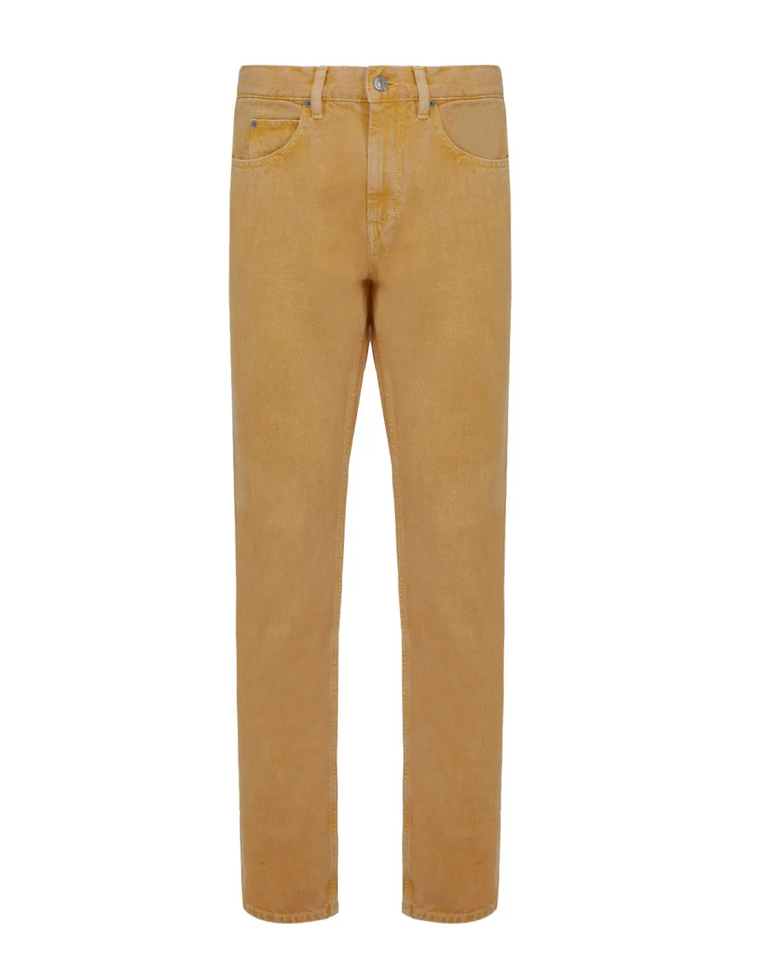 Isabel Marant Button Detailed Straight Leg Jeans