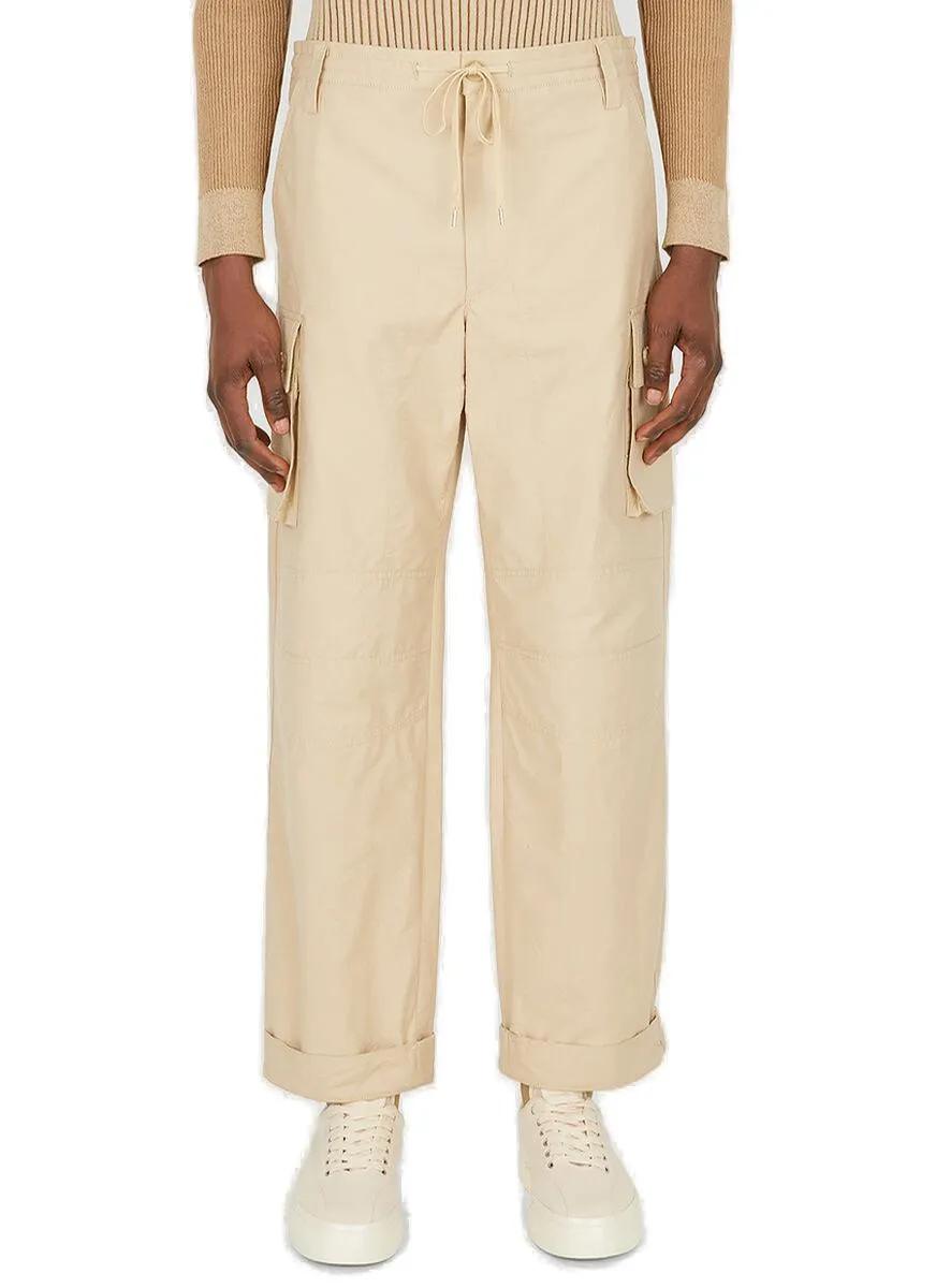 Jacquemus Pocket Detailed Drawstring Cargo Trousers