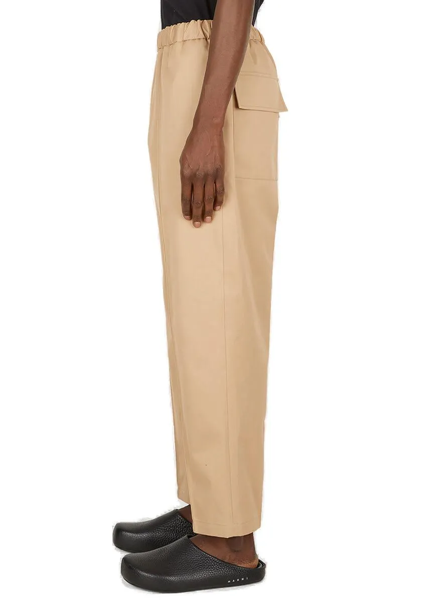 Jil Sander Classic Elastic Waistband Pants