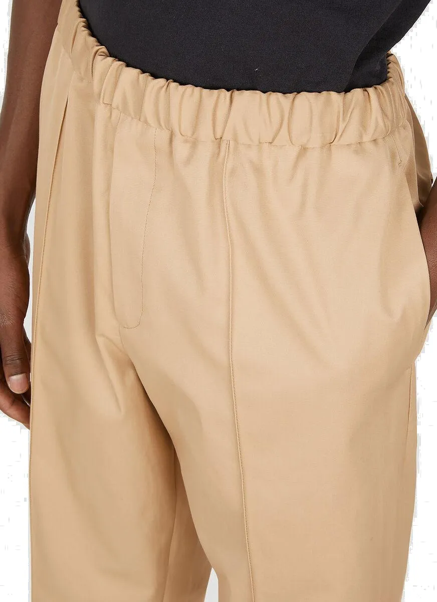 Jil Sander Classic Elastic Waistband Pants