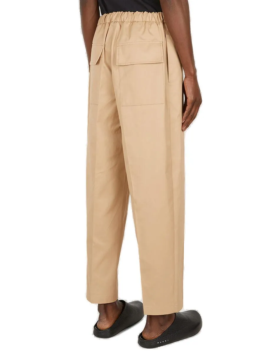 Jil Sander Classic Elastic Waistband Pants