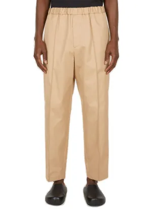 Jil Sander Classic Elastic Waistband Pants