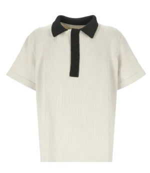 Jil Sander Contrast-Trim Short-Sleeved Polo Shirt