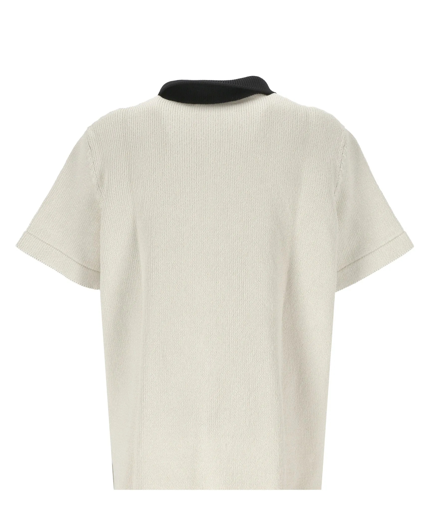 Jil Sander Contrast-Trim Short-Sleeved Polo Shirt