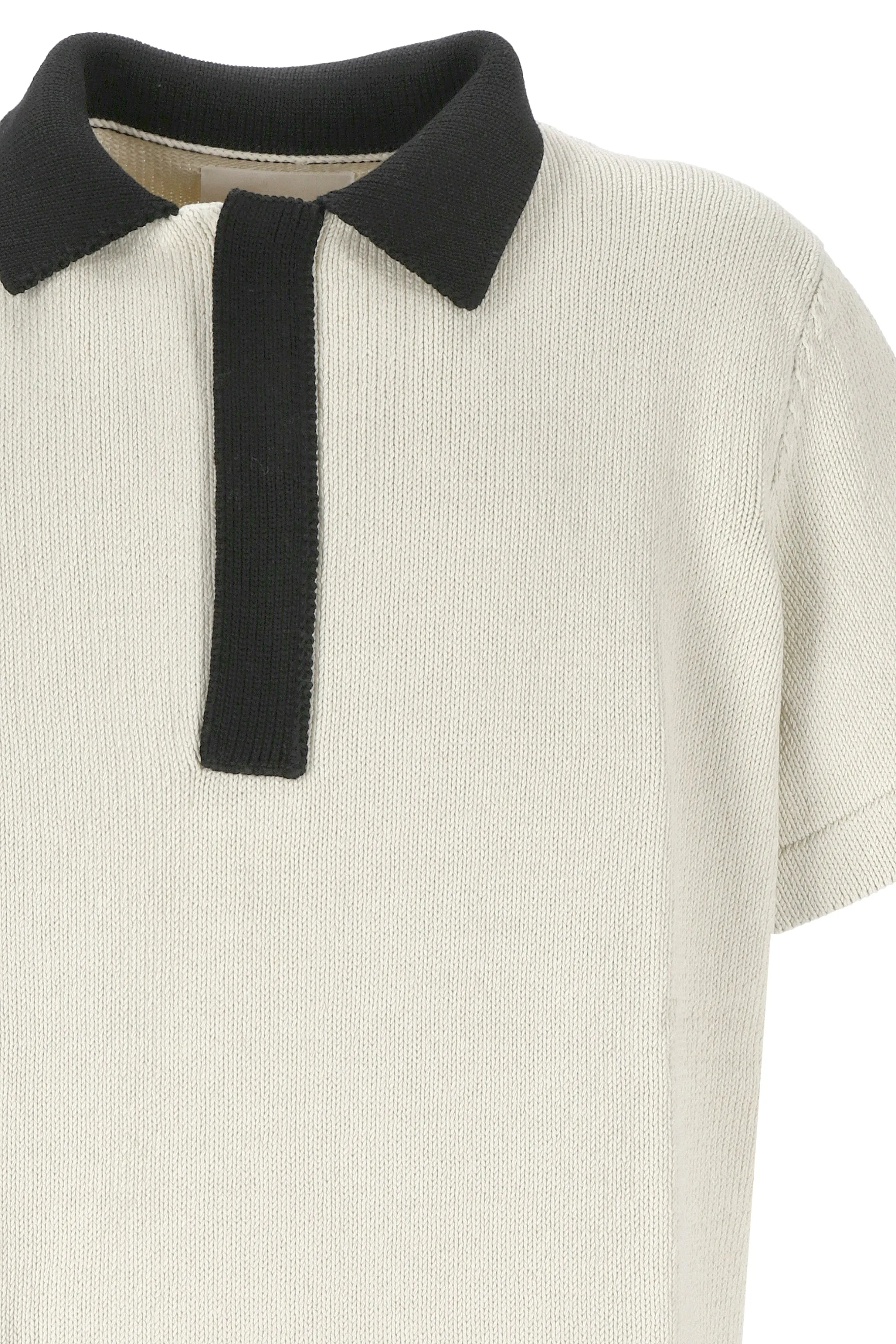 Jil Sander Contrast-Trim Short-Sleeved Polo Shirt