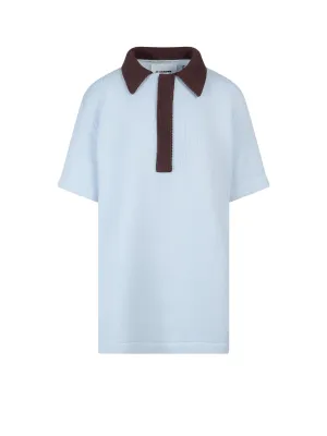 Jil Sander Contrast-Trimmed Polo Shirt