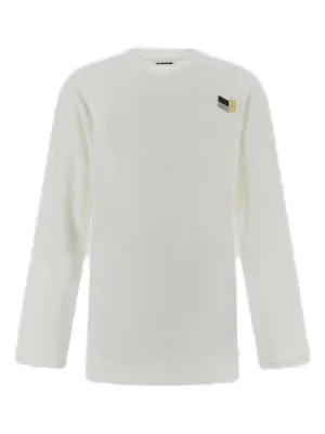 Jil Sander Patch Detailed Crewneck T-Shirt