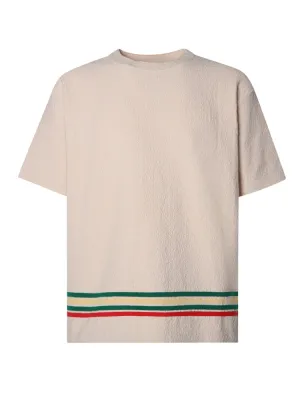 Jil Sander  Stripe Detailed Crewneck T-Shirt