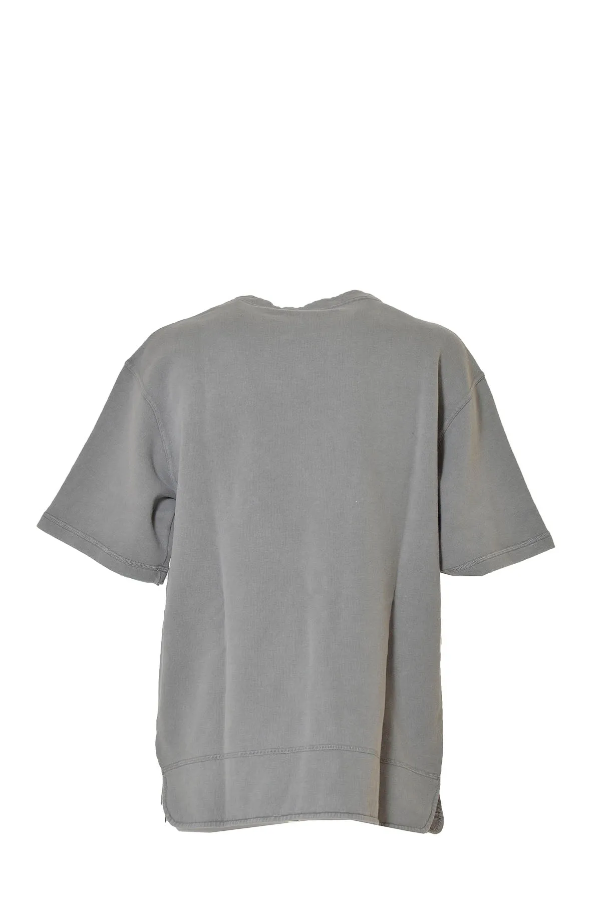 Jil Sander Zipped Patch Pocket Crewneck T-Shirt