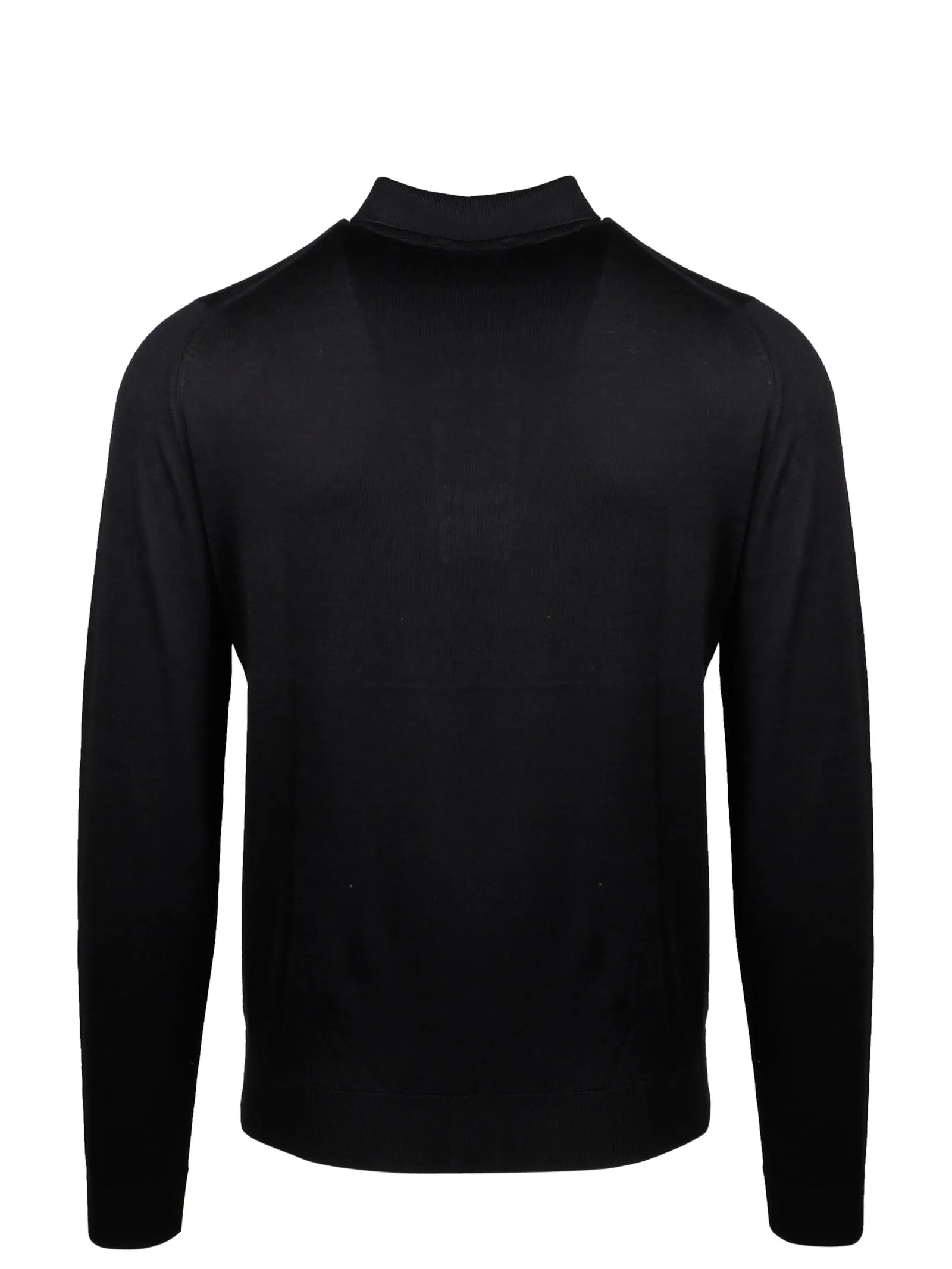 John Smedley Bradwell Long-Sleeve Polo Shirt