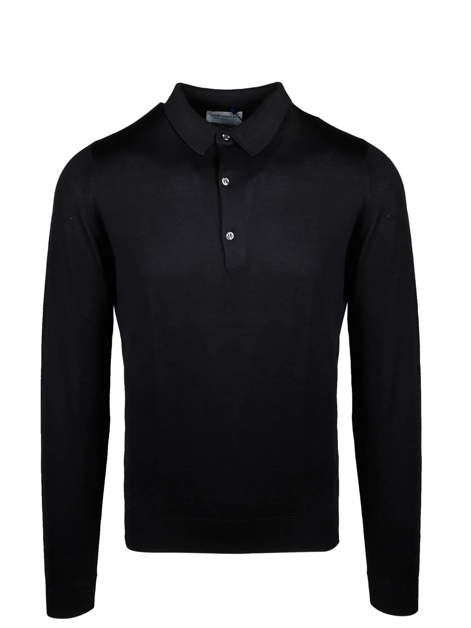 John Smedley Bradwell Long-Sleeve Polo Shirt