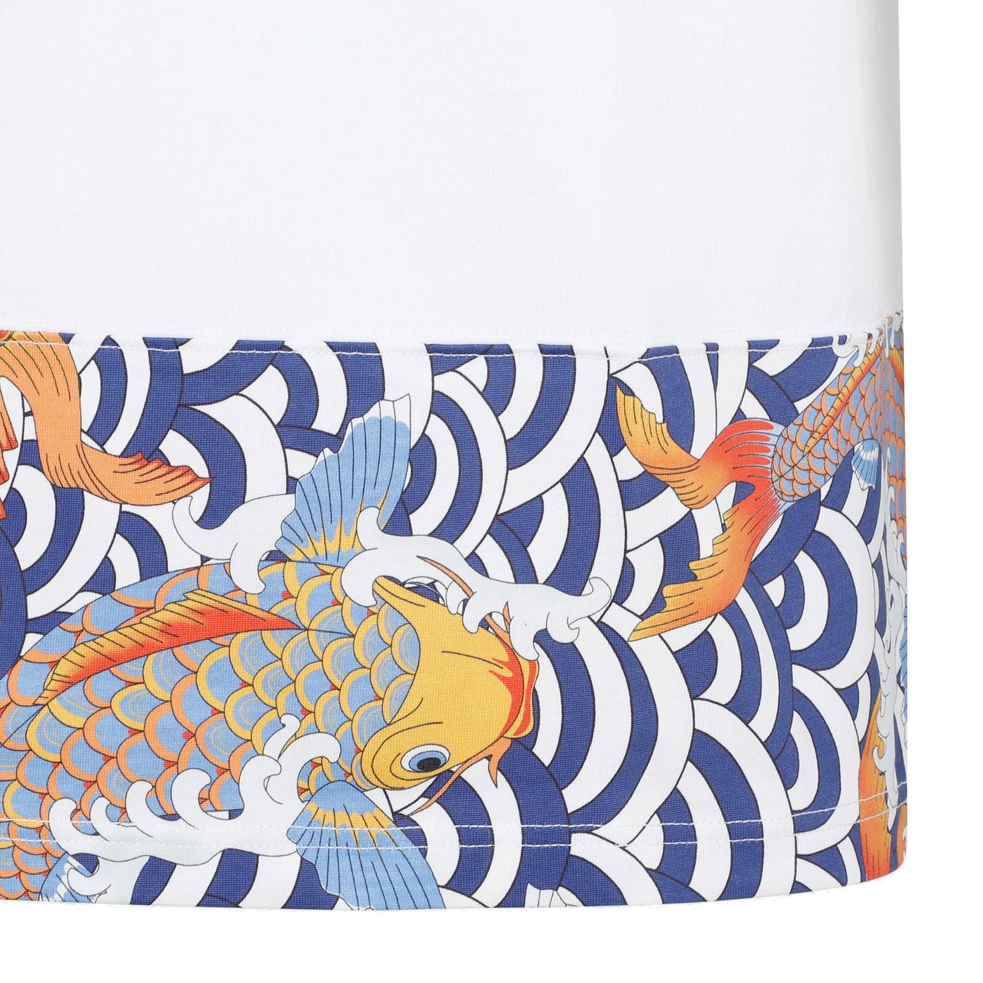 Junya Watanabe MAN Graphic Printed Hem T-Shirt
