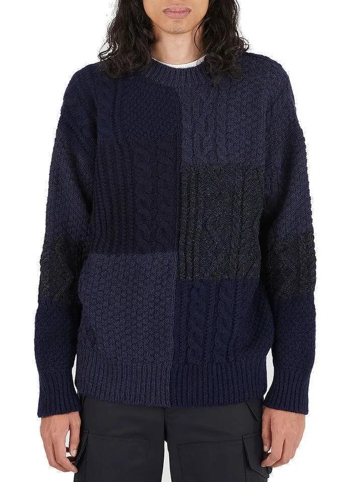 Junya Watanabe Patchwork Knit Sweater