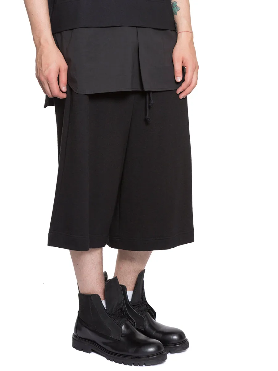 Juun J Over The Knee-Length Drawstring Shorts