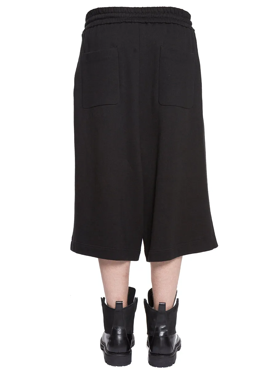 Juun J Over The Knee-Length Drawstring Shorts