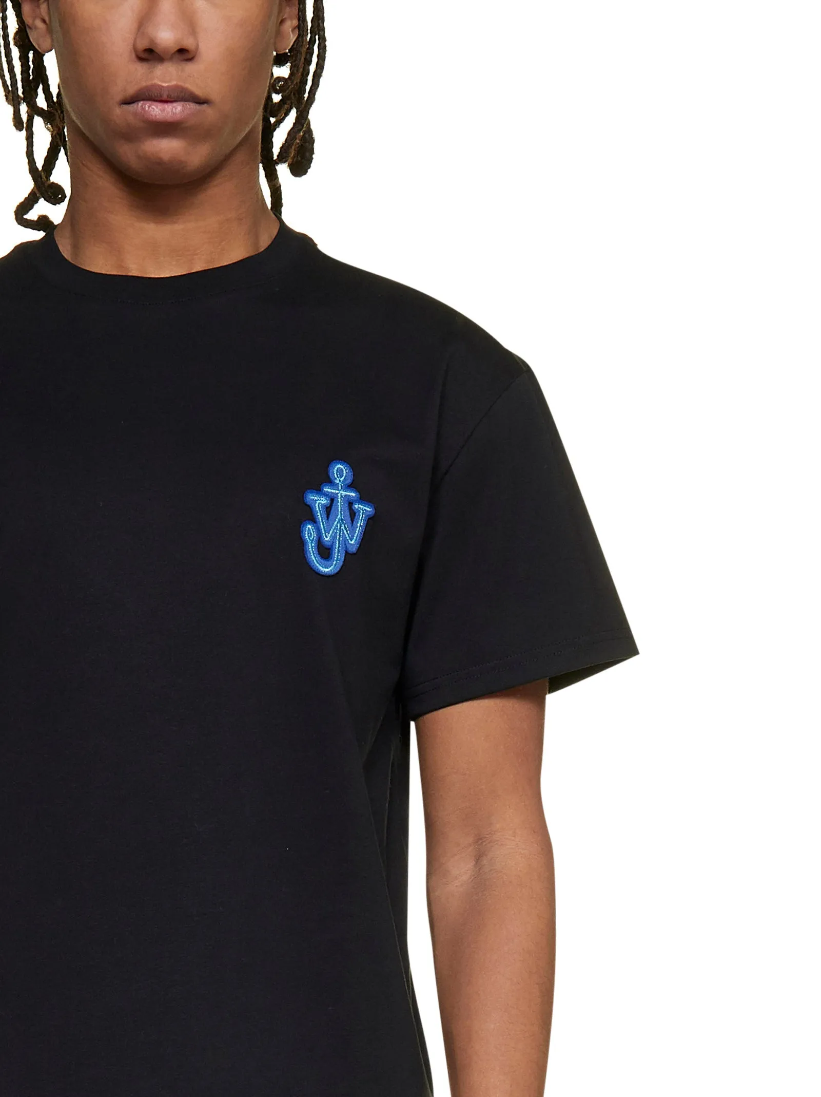 JW Anderson Logo Embroidered Crewneck T-Shirt