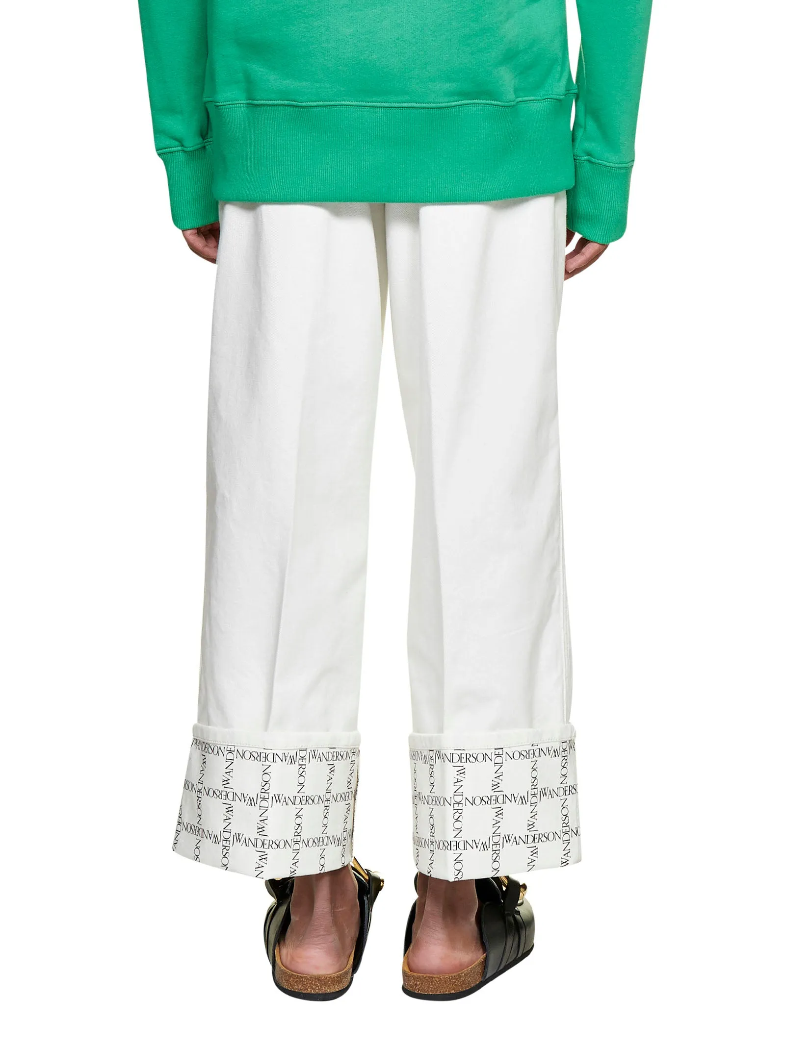 JW Anderson Wide Leg Cropped Jeans