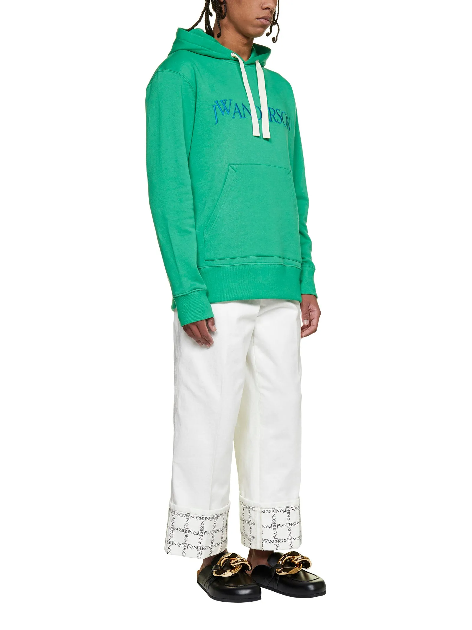 JW Anderson Wide Leg Cropped Jeans