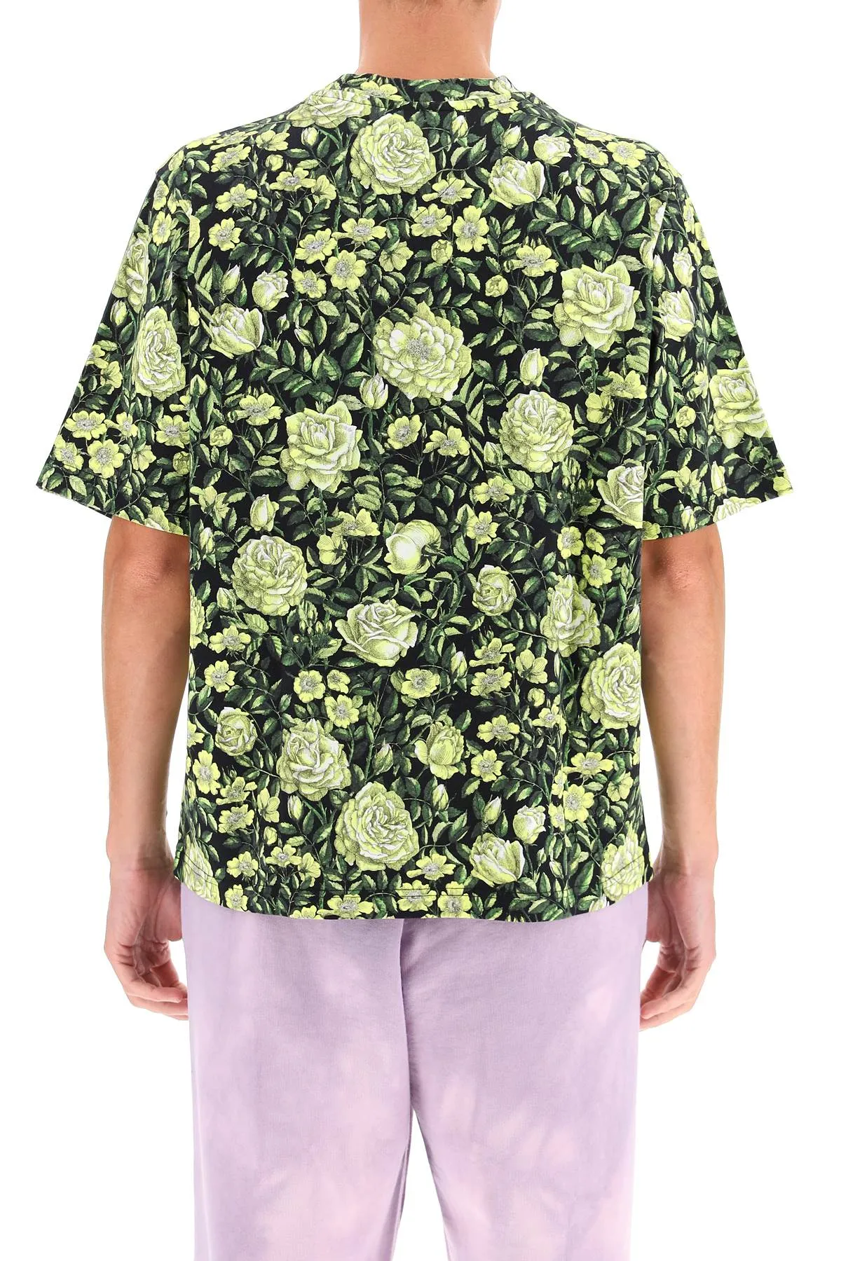 Kenzo Allover Rose Print Crewneck T-Shirt