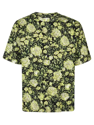 Kenzo Allover Rose Print Crewneck T-Shirt