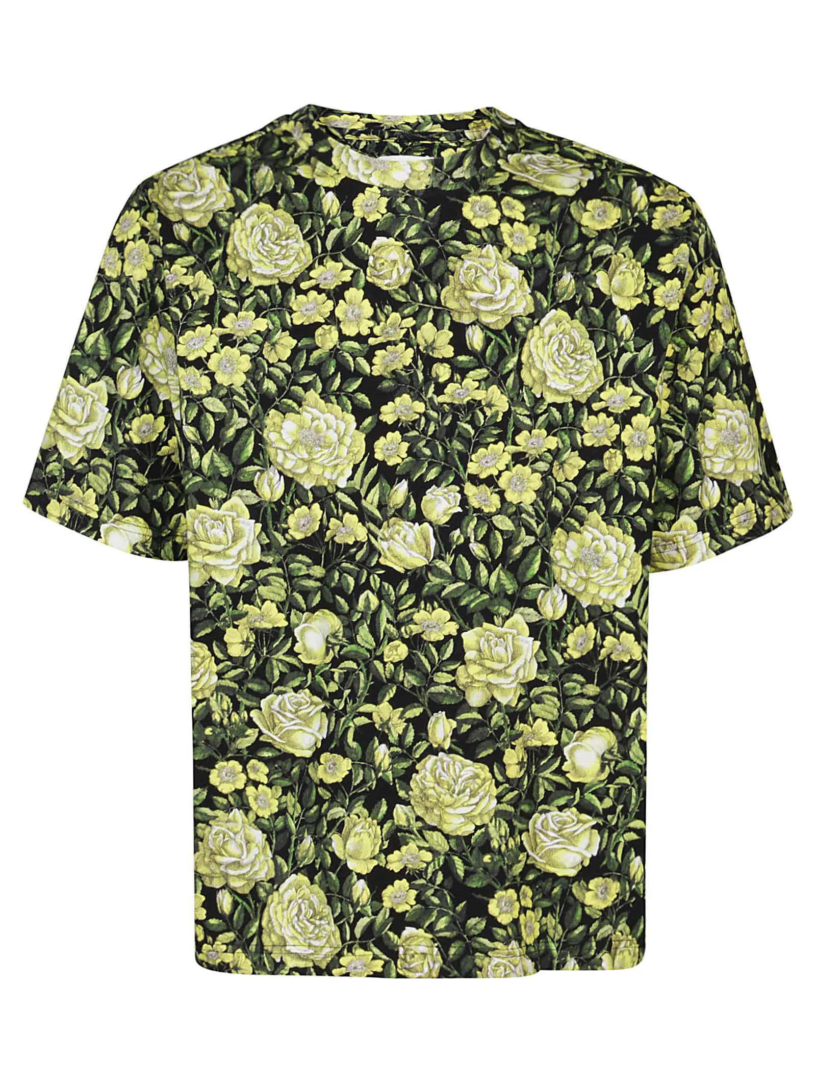 Kenzo Allover Rose Print Crewneck T-Shirt