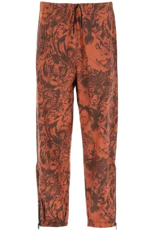 Kenzo Allover Wildtiger Print Drawstring Jogging Pants