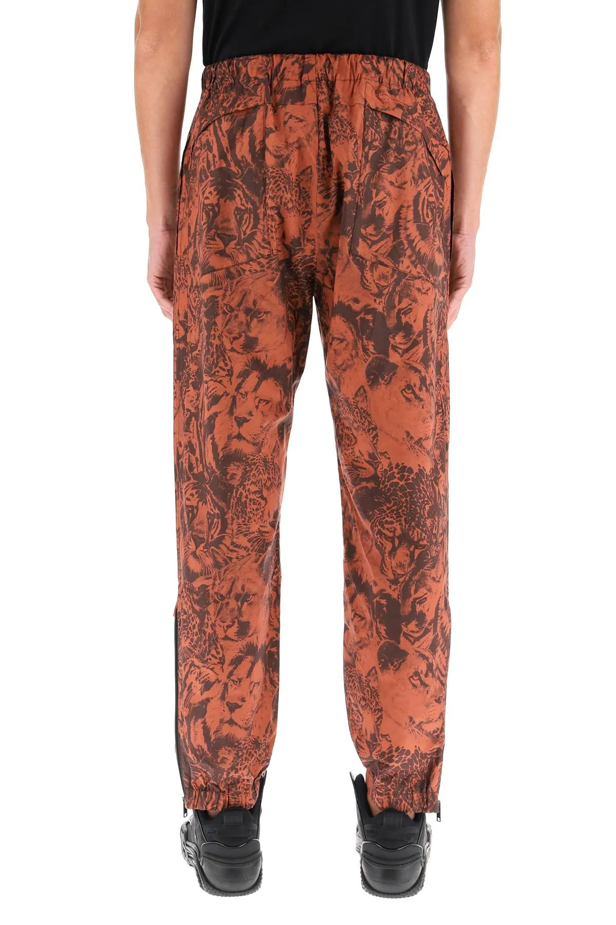 Kenzo Allover Wildtiger Print Drawstring Jogging Pants