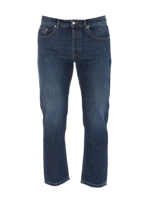 Kenzo Cropped Faded Jeans