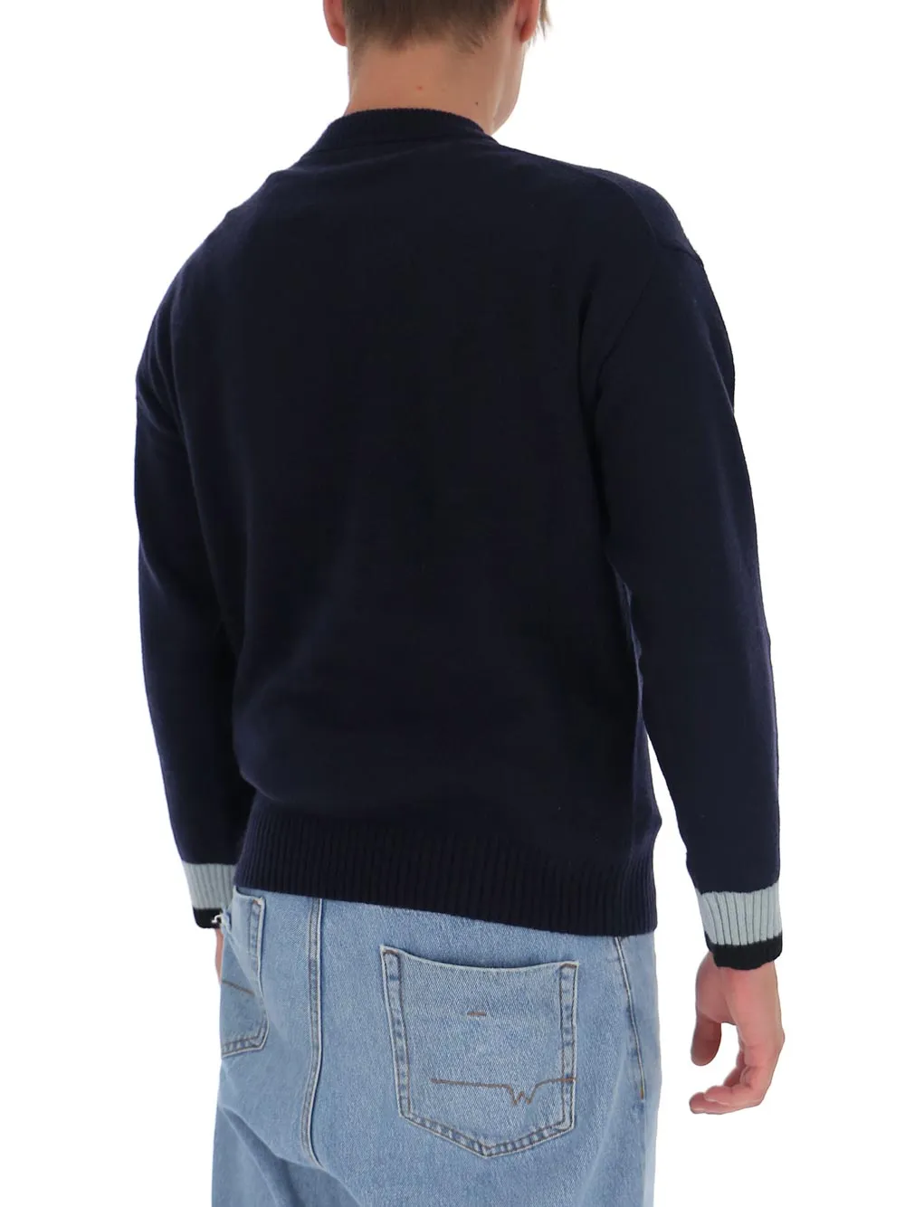 Kenzo K Intarsia Knit Sweater