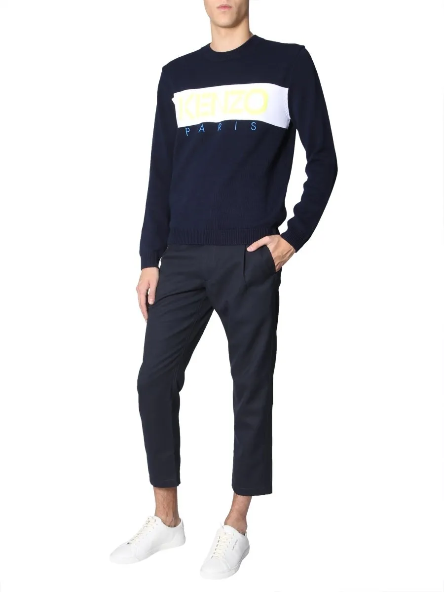 Kenzo Logo Printed Sweater