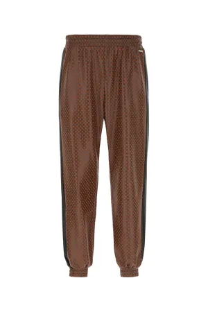 Koch Logo Plaque Tapered Jogger Pants