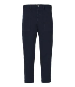 Koch Mid-Rise Logo Embroidered Pants