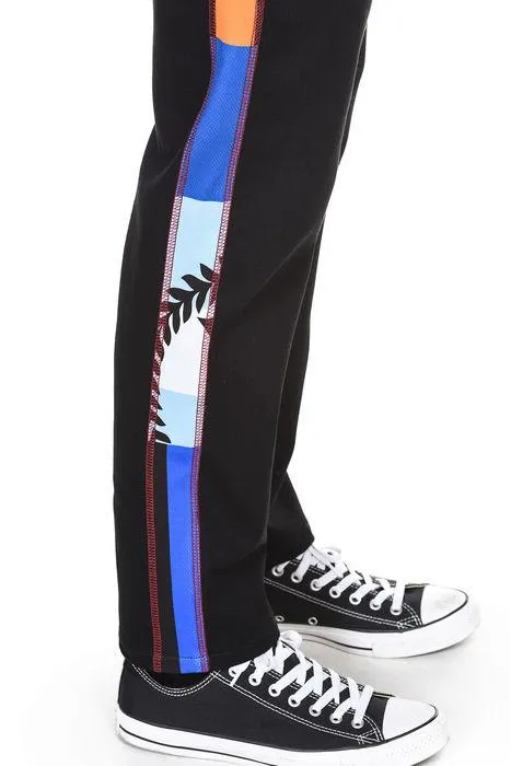 Koch Zigzag Stitched Stretch Fit Jeans