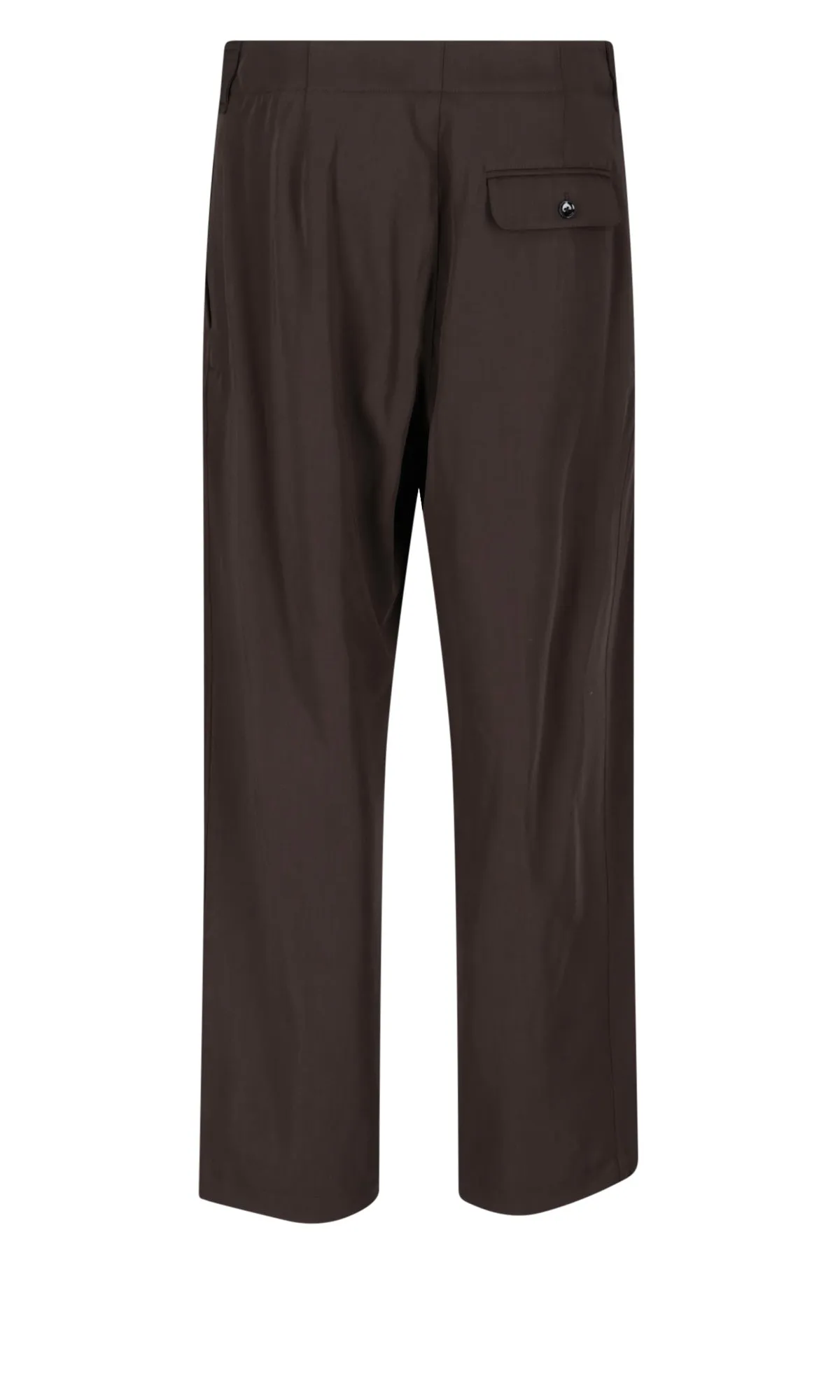 Lemaire Belted Straight-Leg Chino Pants