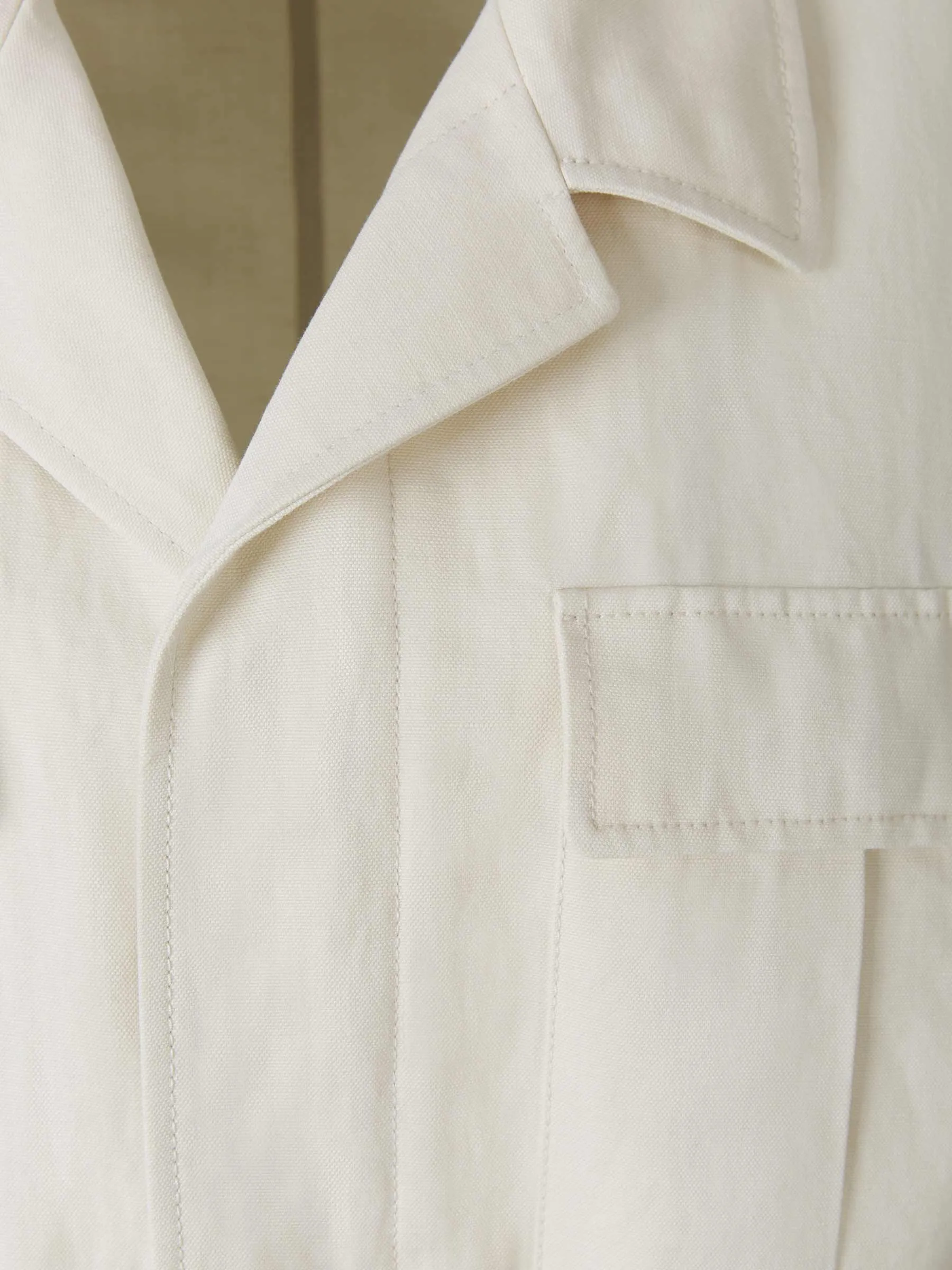 Loro Piana Oversized Drawstring Waist Jacket