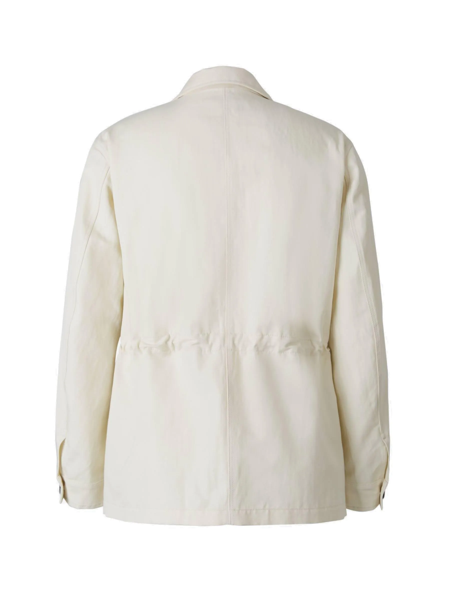 Loro Piana Oversized Drawstring Waist Jacket