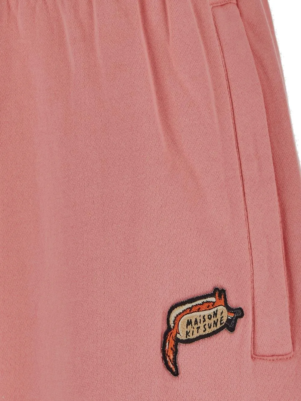 Maison Kitsun Oly Hot Dog Patch Jog Pants