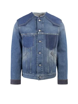 Maison Margiela Buttoned Long-Sleeved Denim Jacket