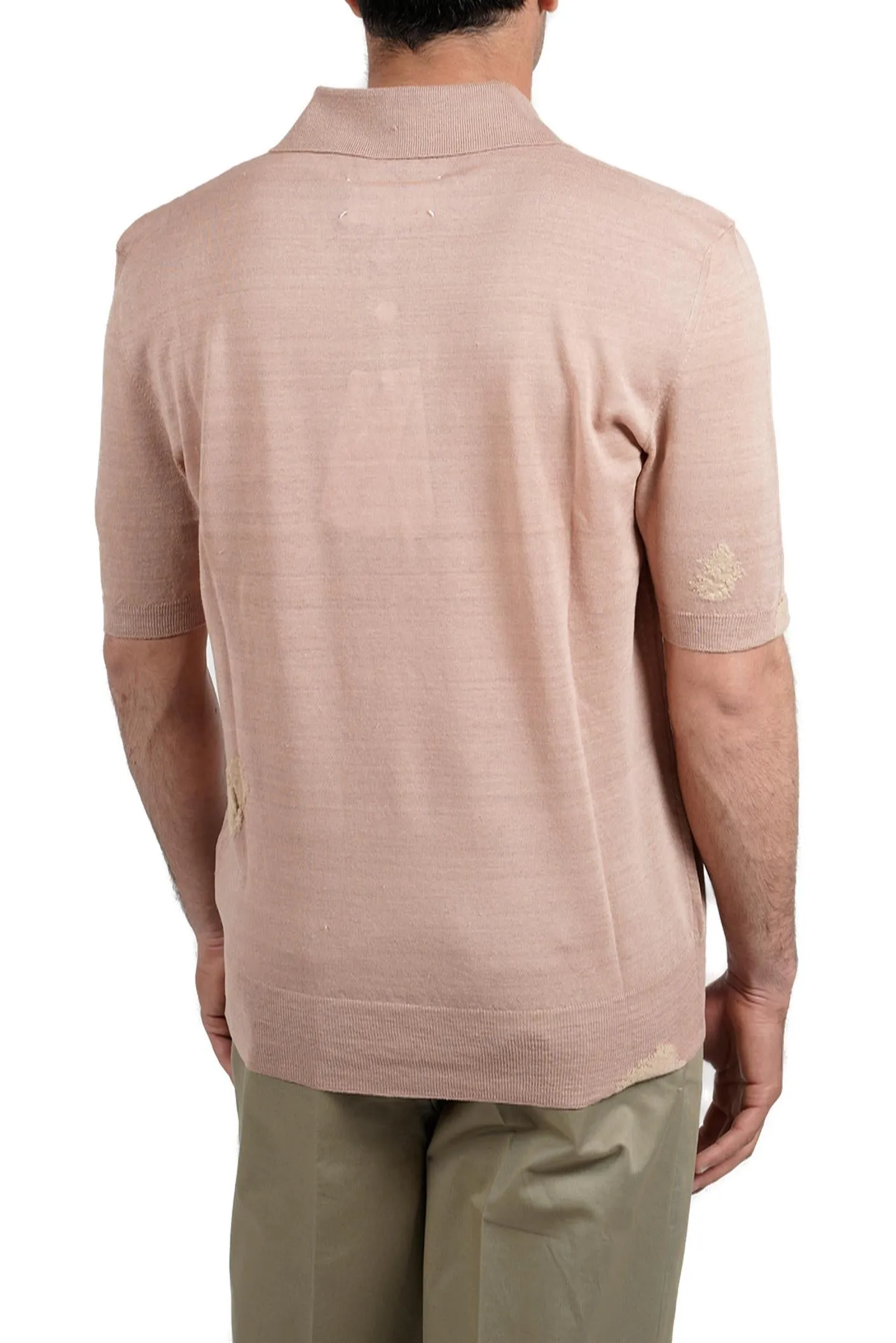 Maison Margiela Buttoned Short-Sleeved Polo Shirt