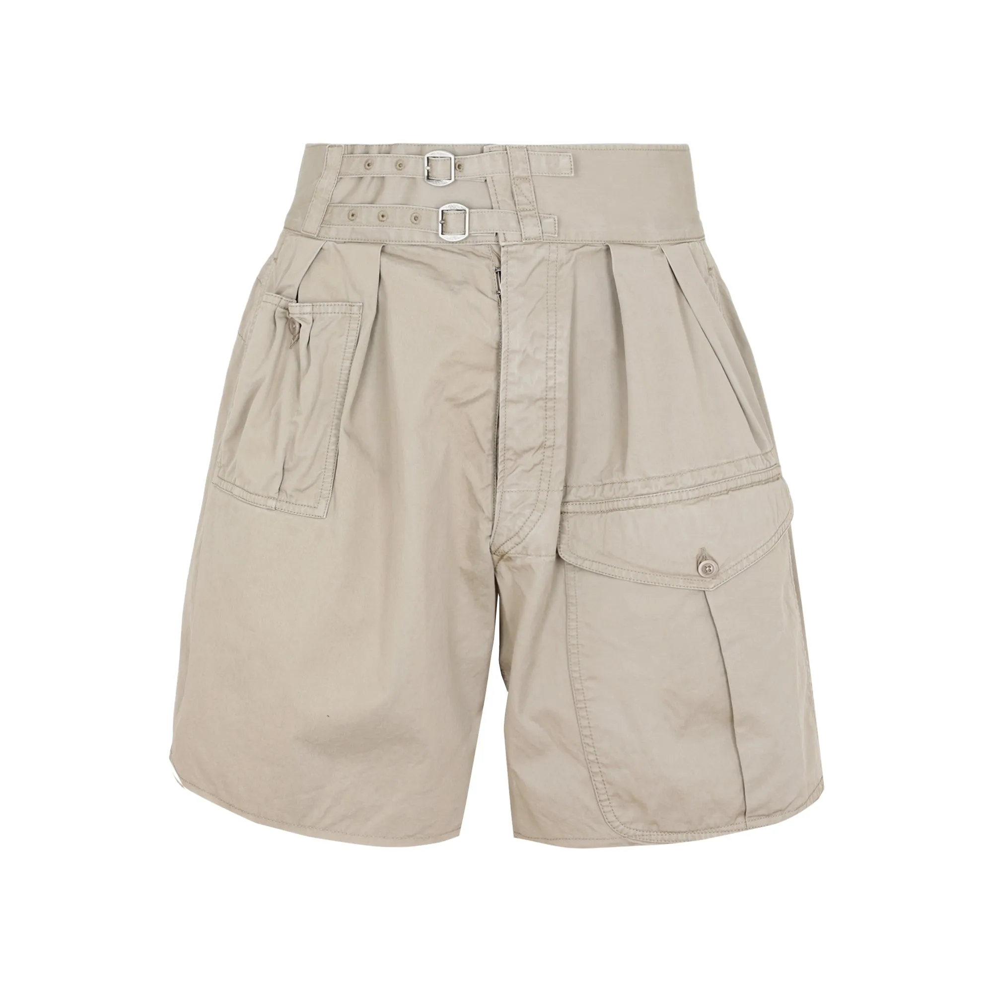 Maison Margiela High Waist Cargo Shorts