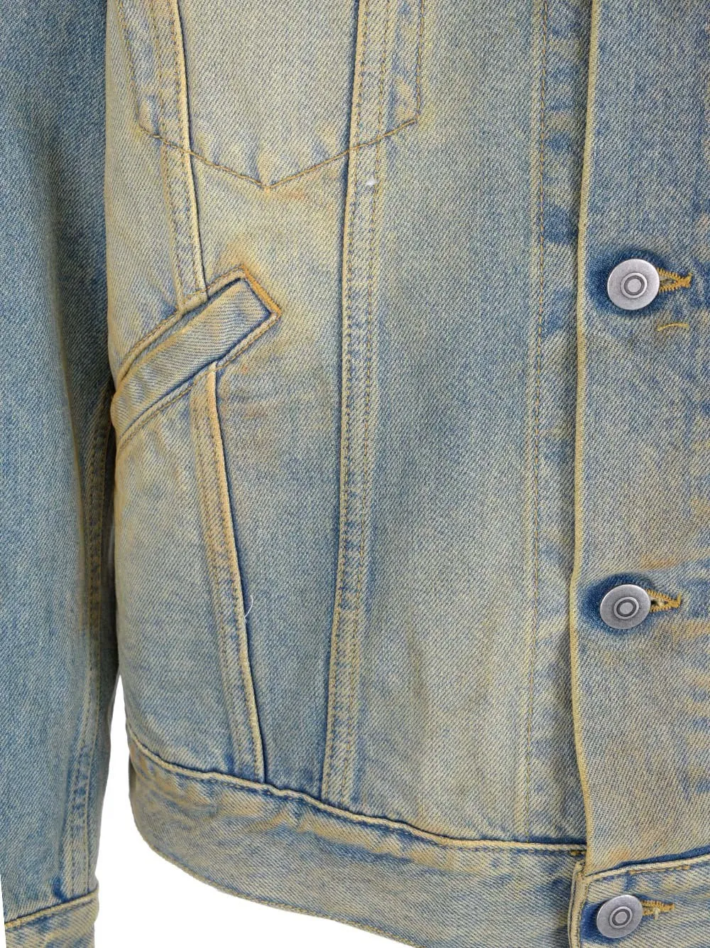 Maison Margiela Raw-Trimmed Denim Jacket