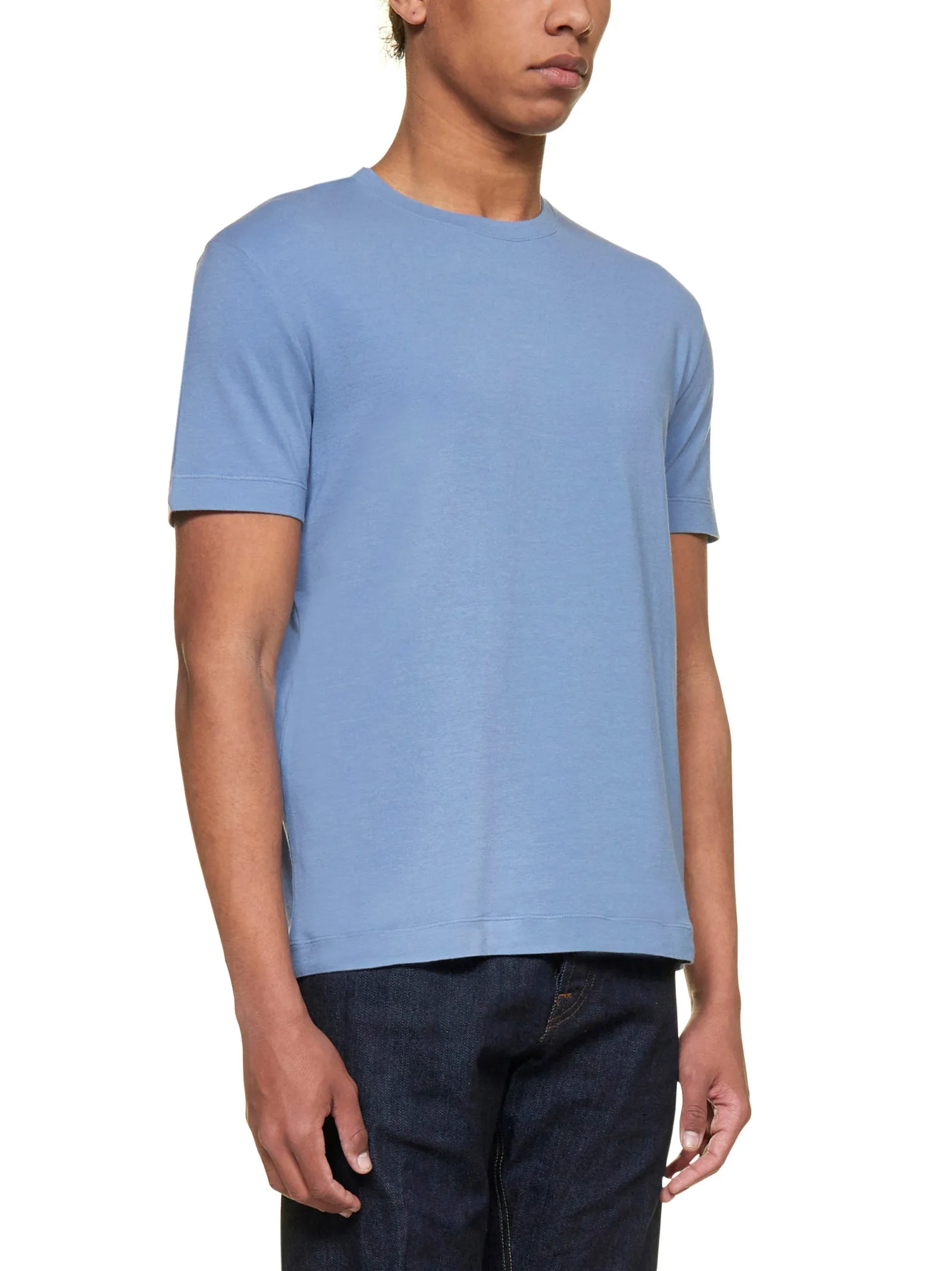 Malo Crewneck Straight Hem T-Shirt