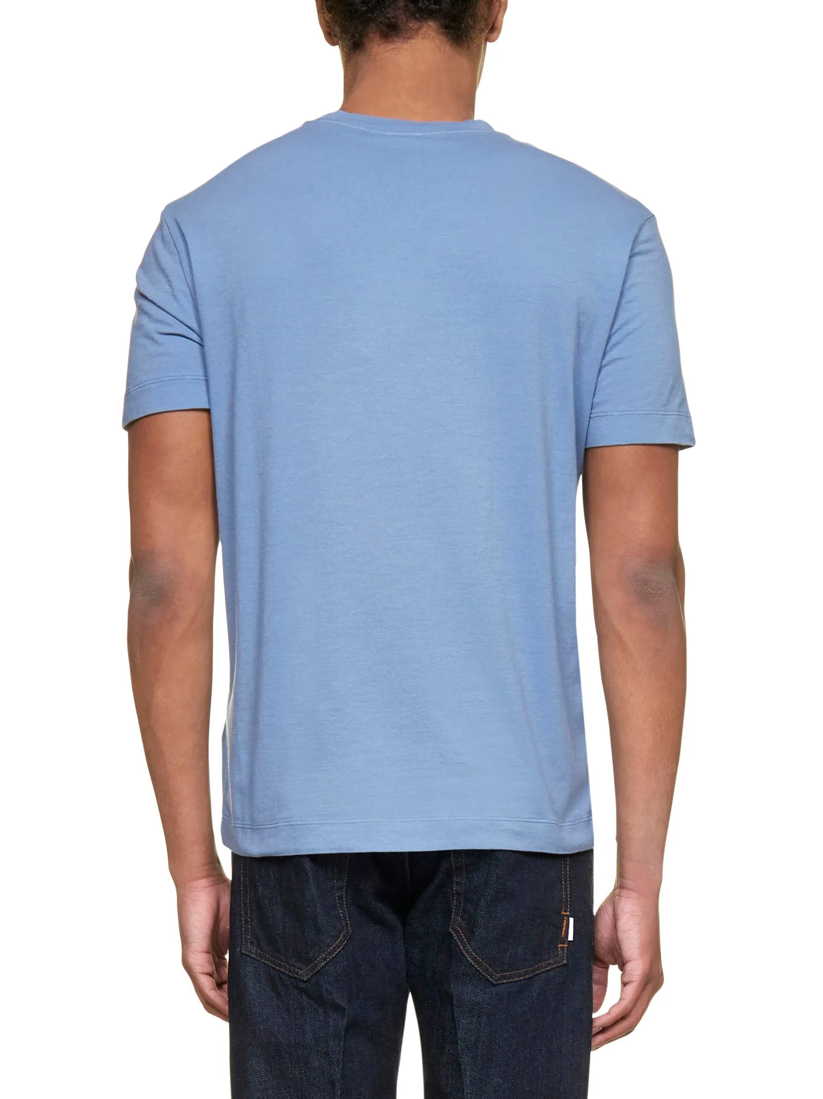 Malo Crewneck Straight Hem T-Shirt