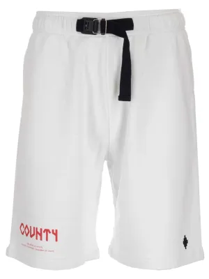 Marcelo Burlon County Of Milan Buckled Shorts