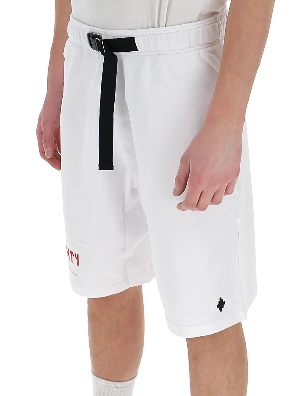 Marcelo Burlon County Of Milan Buckled Shorts